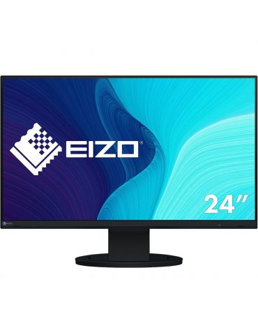 EIZO FlexScan EV2480-BK LED display 60,5 cm (23.8") 1920 x 1080 Pixel Full HD Negru - Tik.ro