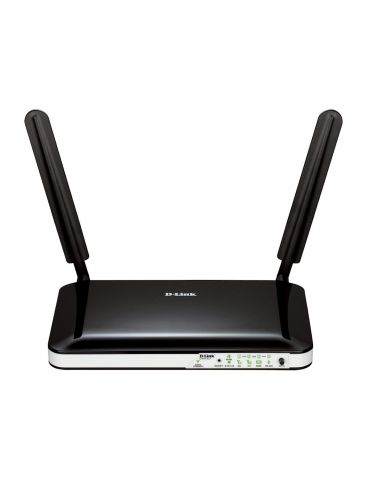 D-Link DWR-921 E router wireless Fast Ethernet Bandă unică (2.4 GHz) 4G Negru, Alb - Tik.ro