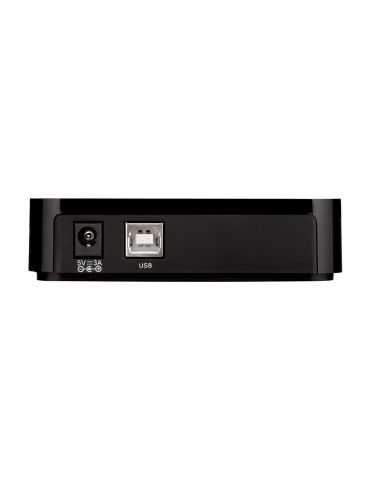 D-Link DUB-H7 USB 2.0 Type-B 480 Mbit s Negru