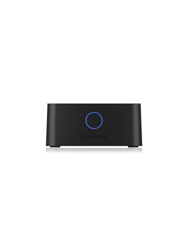 RaidSonic IB-2502CL-U3 stație docking driver stocare Negru
