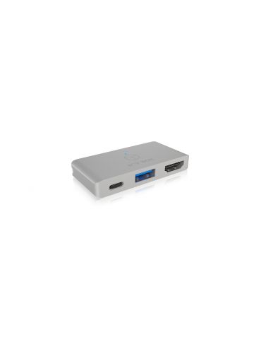 ICY BOX IB-DK4030-2C Tip dock Argint - Tik.ro