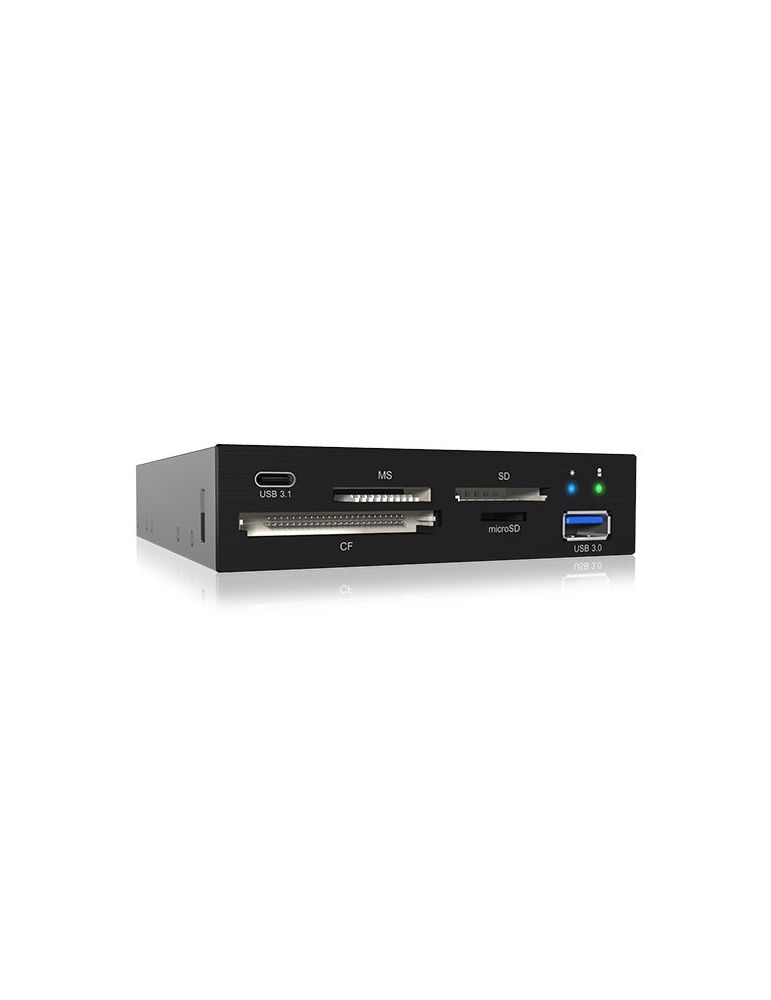 ICY BOX IB-865a cititoare de carduri USB 3.2 Gen 1 (3.1 Gen 1) Intern Negru