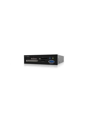 ICY BOX IB-872-i3 cititoare de carduri USB Intern Negru