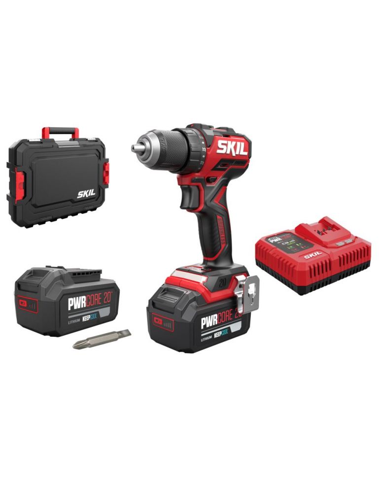 Bormasina Skil 3065HB, compact brushless, cu acumulator