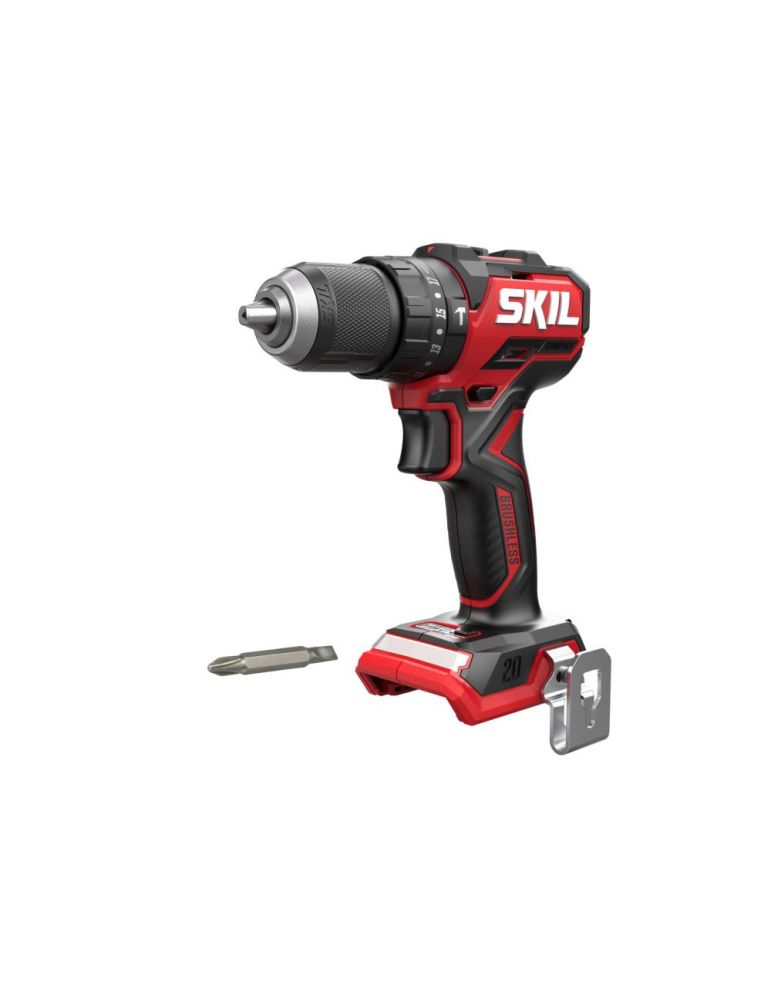 Masina de gaurit cu percutie Skil 3075CA, compact brushless,