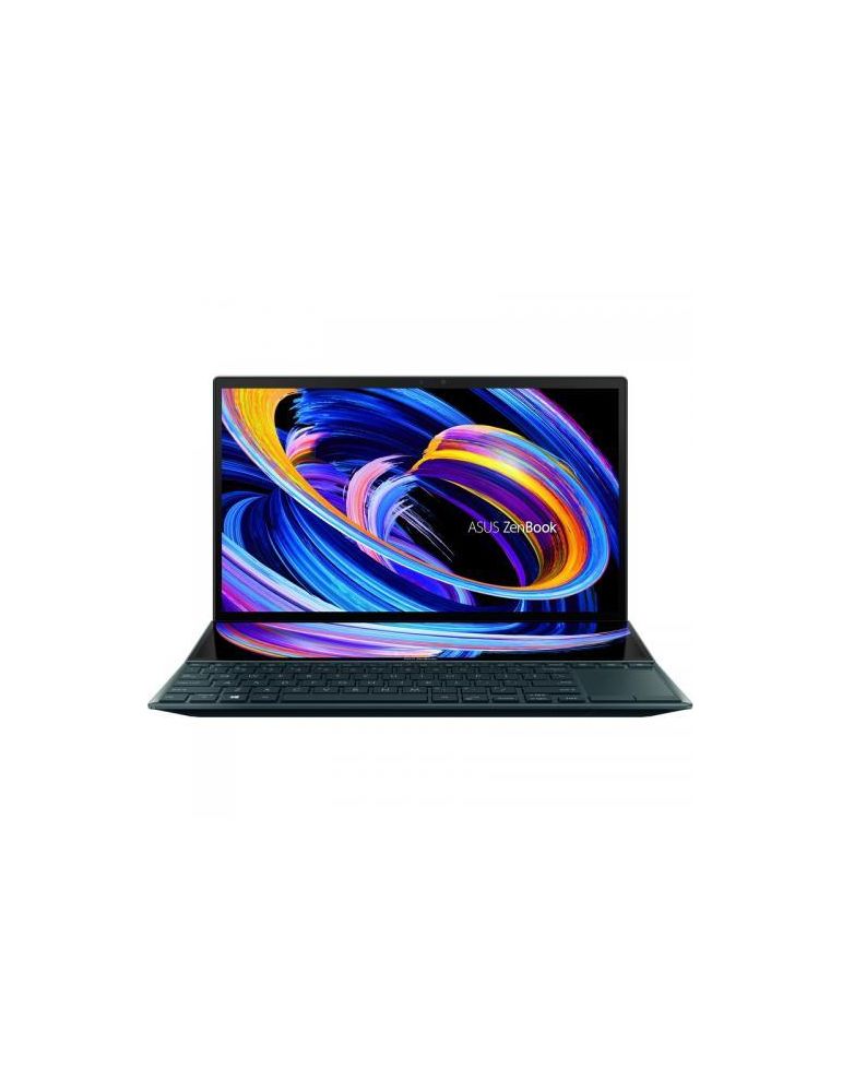 Laptop ASUS ZenBook Duo 14 UX482EA-HY221R, Intel Core i7-1165G7, 14'', RAM 32GB, SSD 1TB, Intel Iris Xe Graphics, Win10 Pro