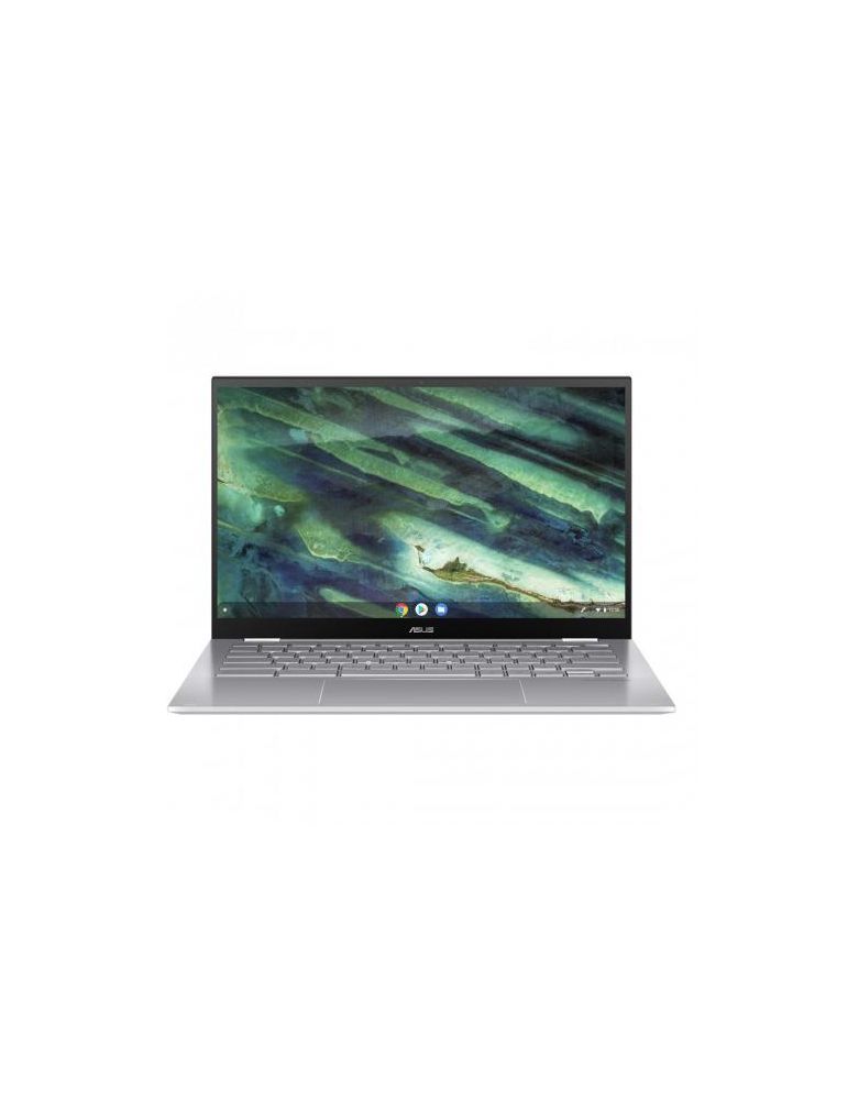 Laptop 2-in-1 Asus ChromeBook Flip C436FA-E10571,i5-10210U,14",RAM 8GB,SSD 128GB,Intel UHD Graphics,Chrome OS,Silver