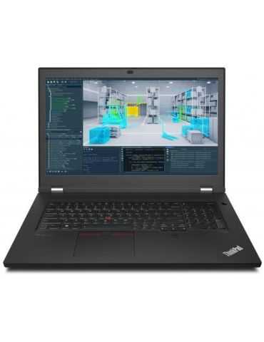 Laptop Lenovo ThinkPad P17 Gen2,Intel Core i9-11950H,17.3",RAM 32GB,SSD 1TB,nVidia RTX A3000 6GB,Win 10 Pro,Black Lenovo - 1