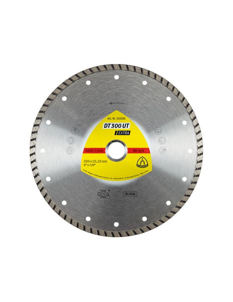 Disc diamantat continuu 125mm dt300f