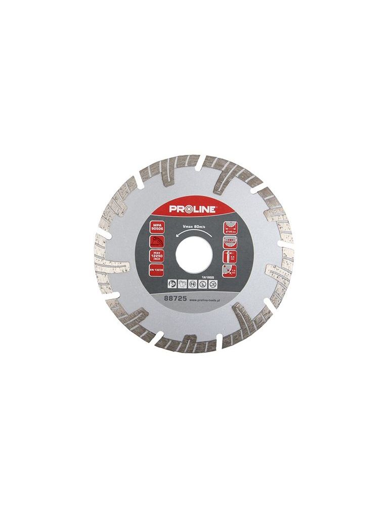 Disc diamantat turbo segmentat 125mm