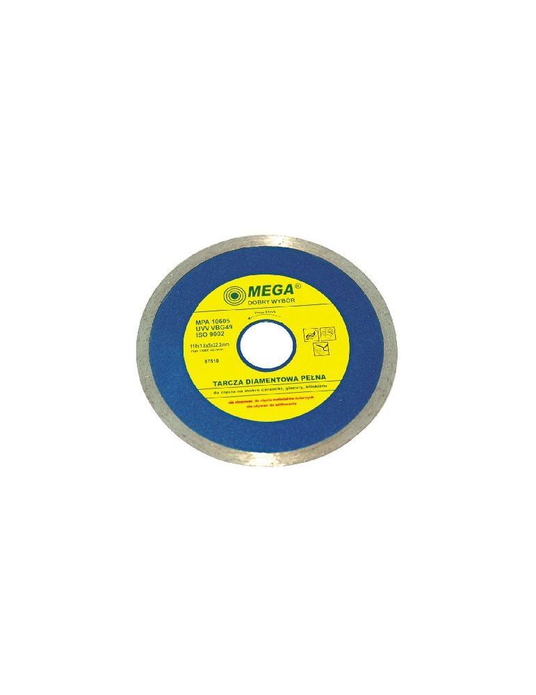 Disc diamantat continuu 125mm