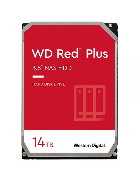 Hard disk WD Red Plus 14TB SATA-III 7200RPM 512MB  3.5" Western digital - 1