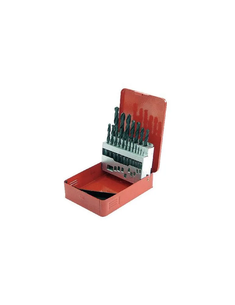 Set burghie metal hss in cutie 1-10mm - 19p.
