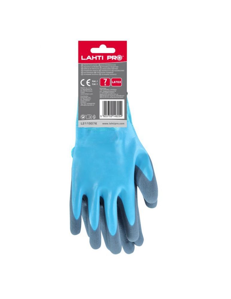 Manusa latex / albastru - 8