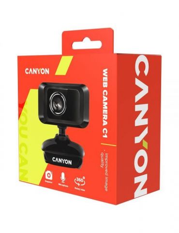 Canyon enhanced 1.3 megapixels resolution webcam with usb2.0 connector viewing Canyon - 1
