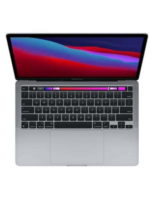 Laptop Apple New MacBook Pro 13, AppleM1 Chip Octa Core, 13.3'', RAM16GB, SSD256GB, AppleM1 8-core, MacOS Big Sur Apple - 2