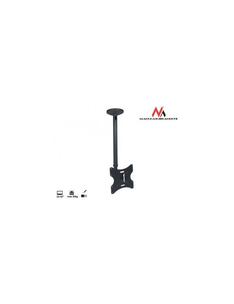 Suport tv de tavan, Maclean, 23 - 42 inch, negru