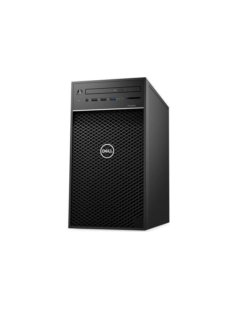 Desktop Dell Precision 3650 Tower, Intel Core i9-11900K, RAM 16GB, HDD 2TB + SDD 512GB, nVidia Quadro RTX4000 8GB, Linux,Black