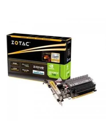 Placa Video Zotac nVidia GeForce GT 730 Zone Edition 2GB, GDDR3, 64bit, Low profile Bracket Zotac - 1 - Tik.ro