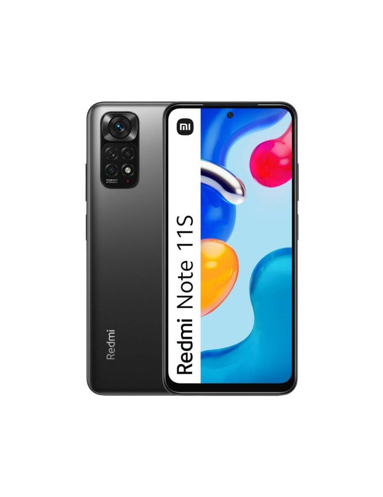 Telefon mobil Xiaomi Redmi Note 11S, 64GB, 6GB RAM, Dual SIM, 4G, Graphite Gray