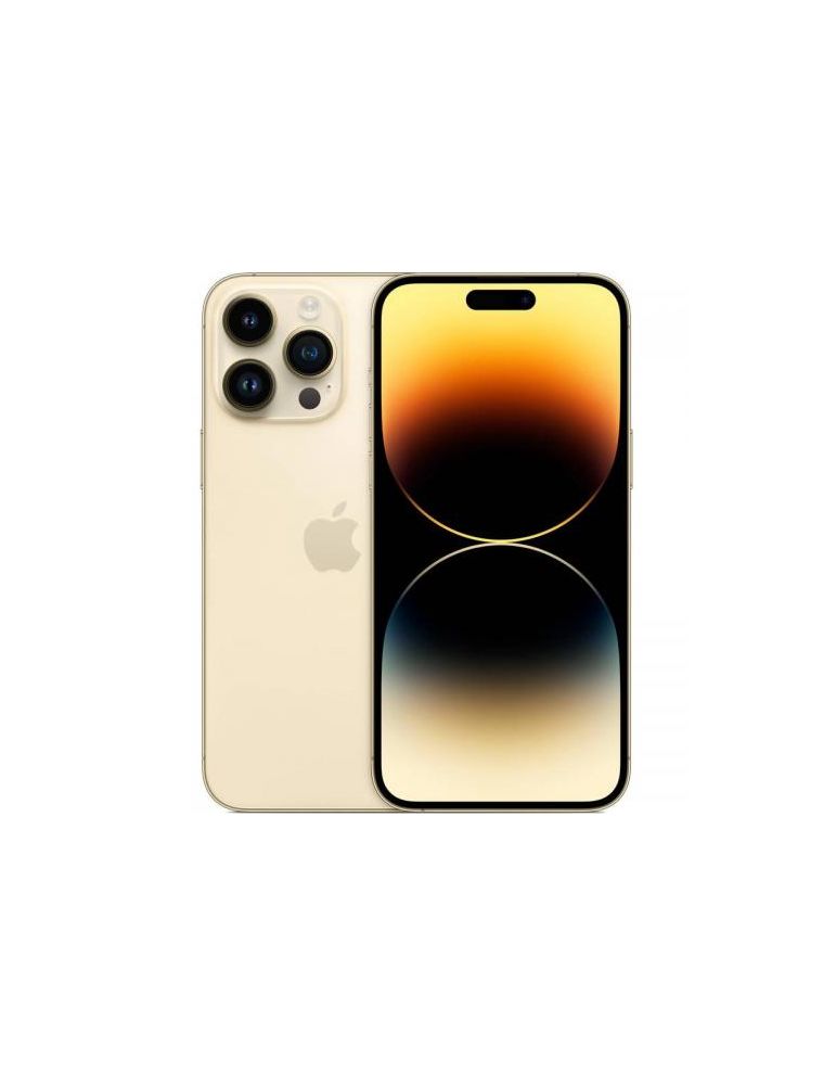 Telefon mobil Apple iPhone 14 Pro, 128GB, 6GB RAM, Dual SIM, 5G, Gold