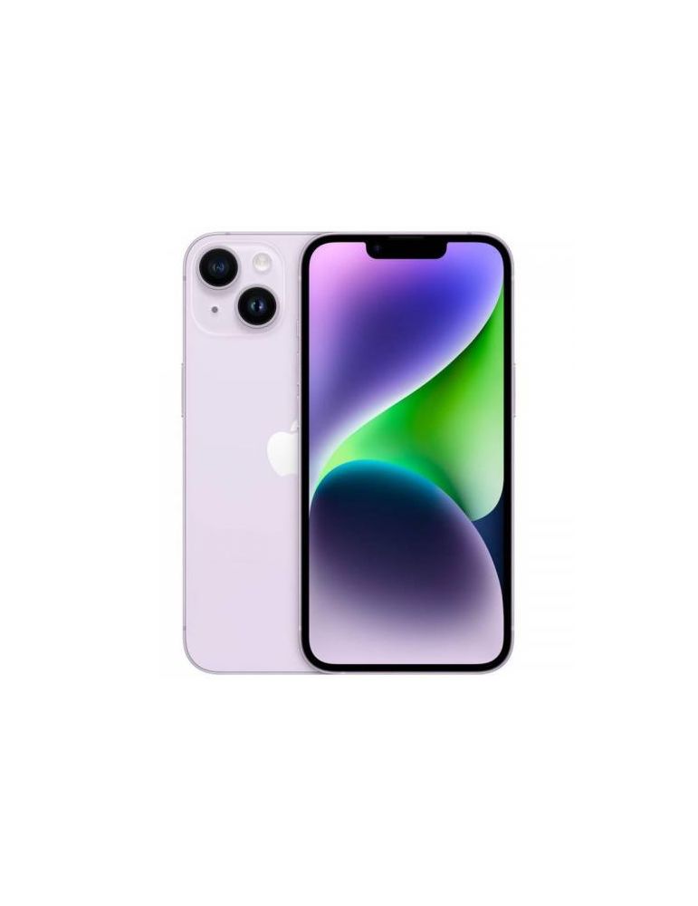 Telefon mobil Apple iPhone 14, 128GB, 6GB RAM, Dual Sim, 5G, Purple
