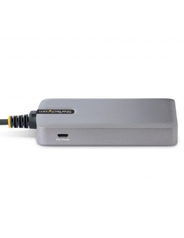 StarTech.com 5G3AGBB-USB-C-HUB hub-uri de interfață USB 3.2 Gen 1 (3.1 Gen 1) Type-C 5000 Mbit s Gri