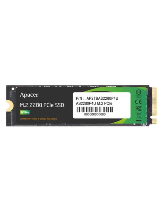 SSD Apacer AS2280P4U 1TB, PCI Express 3.0 x4, M.2 Apacer - 1