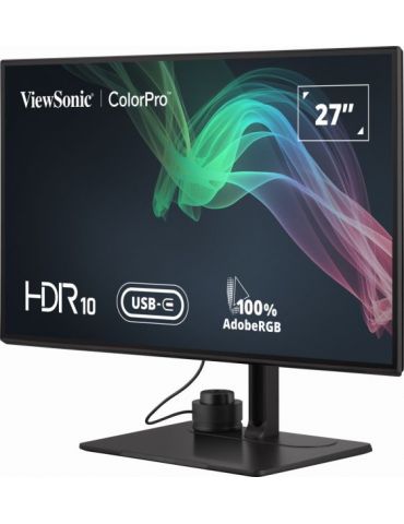 Viewsonic VP Series VP2786-4K monitoare LCD 68,6 cm (27") 3840 x 2160 Pixel 4K Ultra HD IPS Negru