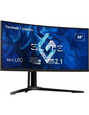 Viewsonic XG341C-2K monitoare LCD 86,4 cm (34") 3440 x 1440 Pixel UltraWide Quad HD Negru