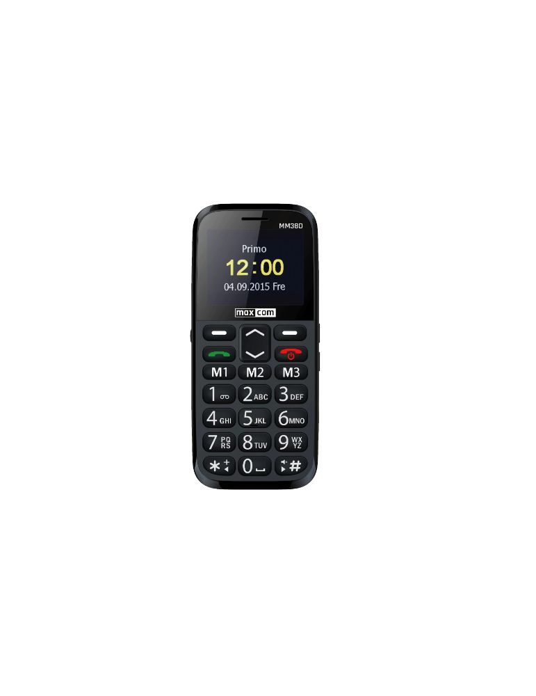 Telefon mobil MaxCom Comfort MM38D, 2G, Black