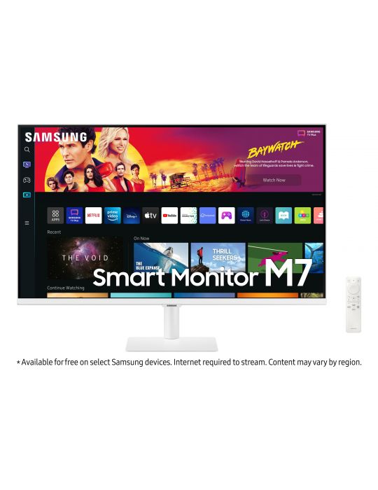 Samsung LS32BM701UPXEN monitoare LCD 81,3 cm (32") 3840 x 2160 Pixel 4K Ultra HD Alb