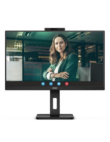 AOC 24P3CW monitoare LCD 60,5 cm (23.8") 1920 x 1080 Pixel Full HD LED Negru - Tik.ro