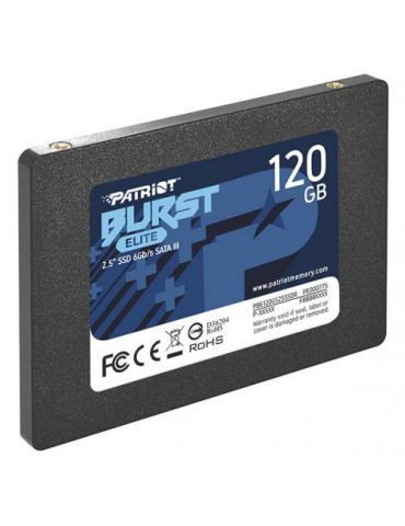 SSD Patriot Burst Elite 120GB, SATA3, 2.5inch Patriot memory - 1 - Tik.ro
