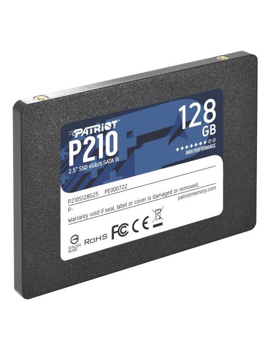 SSD Patriot P210 128GB, SATA3, 2.5 inch Patriot memory - 1