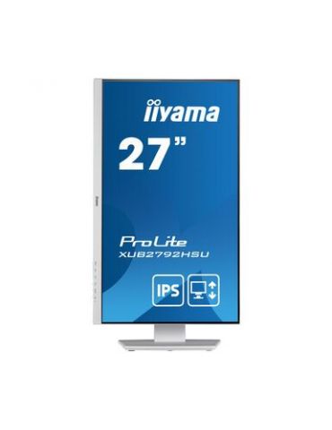 iiyama ProLite XUB2792HSU-W5 LED display 68,6 cm (27") 1920 x 1080 Pixel Full HD Alb