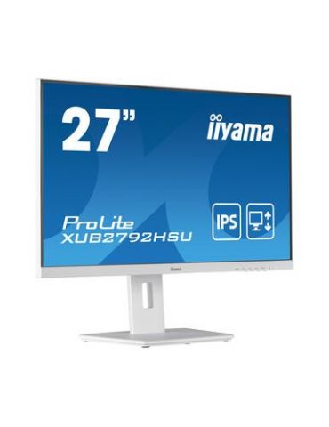 iiyama ProLite XUB2792HSU-W5 LED display 68,6 cm (27") 1920 x 1080 Pixel Full HD Alb