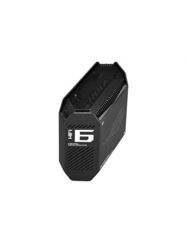 ASUS ROG Rapture GT6 AX10000 AiMesh 1 Pack Tri-band (2.4 GHz   5 GHz   5 GHz) Wi-Fi 6 (802.11ax) Negru 4 Intern