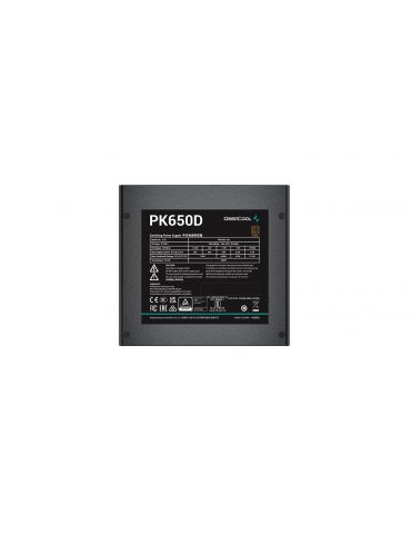 DeepCool PK650D unități de alimentare cu curent 650 W 20+4 pin ATX Negru