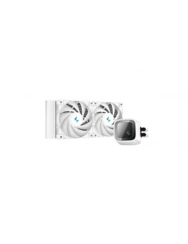 DeepCool LS520 WH Procesor Răcire lichidă all-in-one 12 cm Alb 1 buc.