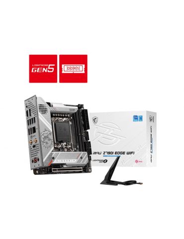 MSI MPG Z790I EDGE WIFI plăci de bază Intel Z790 LGA 1700 mini ITX - Tik.ro