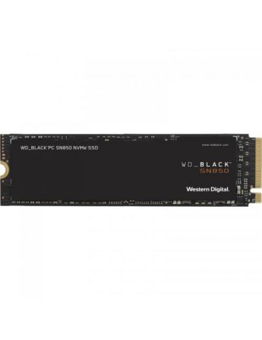 SSD Western Digital Black SN850 1TB, PCI Express 4.0 x4, M.2 2280, Bulk Wd - 1 - Tik.ro