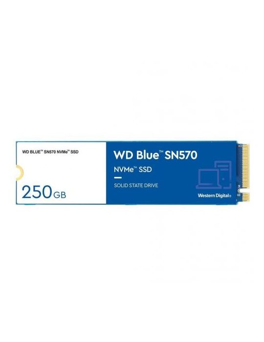 SSD Western Digital Blue SN570 250GB, PCI Express 3.0 x4, M.2 Western digital - 2