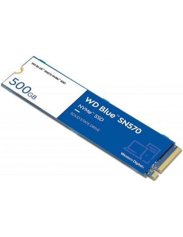 SSD Western Digital Blue SN570 500GB, PCI Express 3.0 x4, M.2 Western digital - 2