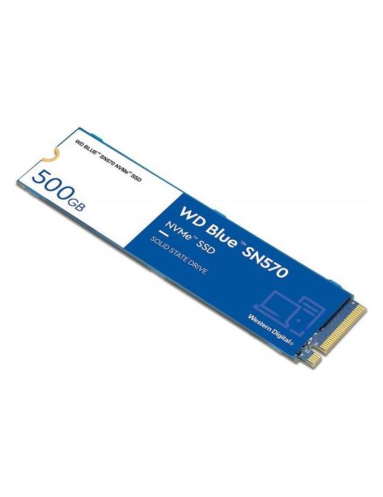SSD Western Digital Blue SN570 500GB, PCI Express 3.0 x4, M.2 Western digital - 2