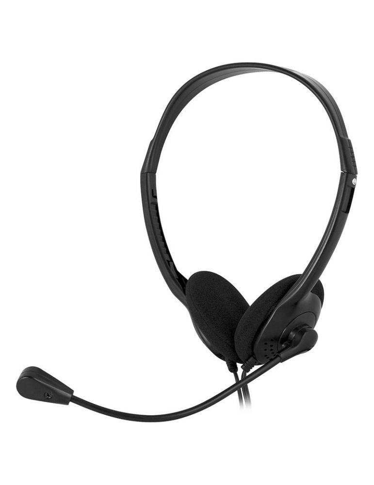 Casti cu microfon negre sencor