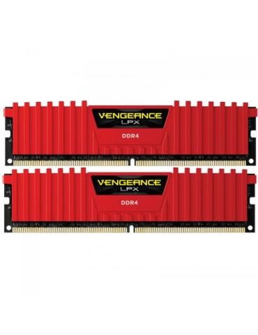 Memorie RAM Corsair Vengeance LPX Red 16GB DDR4  3200Mhz Corsair - 1 - Tik.ro