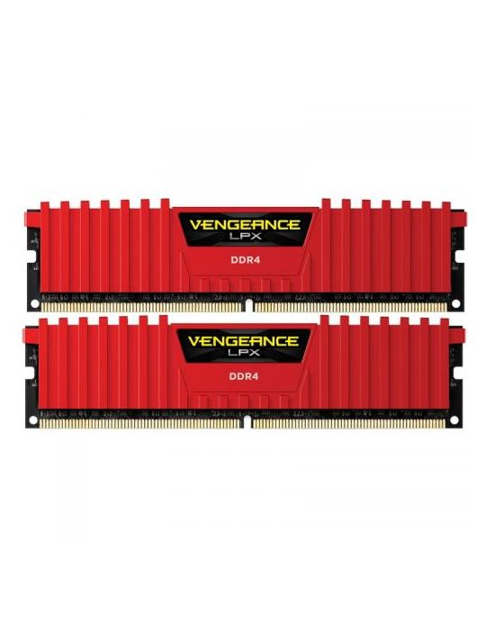 Memorie RAM Corsair Vengeance LPX Red 16GB DDR4  3200Mhz Corsair - 1