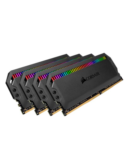 Kit memorie Corsair Dominator Platinum RGB 32GB, DDR4-3000MHz, CL15, Quad Channel Corsair - 1