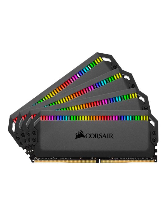 Kit memorie Corsair Dominator Platinum RGB 32GB, DDR4-3000MHz, CL15, Quad Channel Corsair - 2